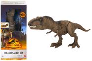 Dinossauro Articulado com Som - Tiranossauro Rex - Ataque e Devore -  Jurassic World Dominion - Mattel - superlegalbrinquedos