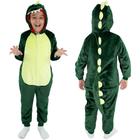 Dinossauro Kigurumi Pijama Roupa Fantasia Macacão Cosplay Infantil Inverno Unissex