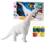 Bebê Dinossauro De Brinquedo Infantil Para Colorir +3 Tintas - Bee Toys -  Bonecos - Magazine Luiza