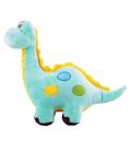 Dinossauro Pescoçudo Verde Turquesa 32Cm - Pelúcia