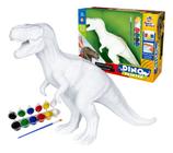 Dinossauro Rex Dino Painter Para Colorir Com Guache