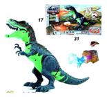 Dinossauro Rex Solta Fumaça Bota Ovo Anda Emite Som E Luz - toys