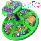 Dinossauro Sit and Spin Toy Flooyes para crianças e meninos de 1 a 3 anos