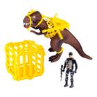 Dinossauro T-Rex Attack com Bravo Soldado - 0098 - Samba Toys
