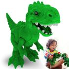 Dinossauro T-rex Movimento Livre De Articulações Grande Boca - ONYONSTORE