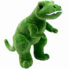 Dinossauro Tiranossauro Rex Verde 28cm - Pelúcia