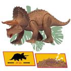 Dinossauro Triceratops que Emite Som Articulado - Cotiplás