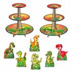 Dinossauros Baby Kit 2 Baleiros Com 6 Displays De Mesa - Artedecormdf