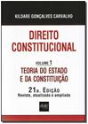 Direito Constitucional - Teoria do Estado e da Constituição - Vol.1 Sortido