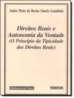 Direitos Reais E Autonomia Da Vontade - RENOVAR