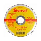 Disco Abrasivo Corte Starrett 115X1,0X22,22MM