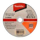 Disco Abrasivo de Corte INOX D-20024 - 180x2x22.23mm Makita