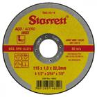 Disco Aco Inox Starrett - 4,1/2"X3,64"X7/8" - Fino 1,0Mm -Dac115-14 ./ Kit Com 12 Peca