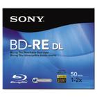 Disco Blu-ray Sony BD-RE Dual Layer 50GB 2x Gravação repetida