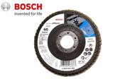 Disco Bosch Flap Standard For Metal 115mm X 22,23mm 4.1/2x7/8 Grão 120