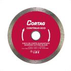 Disco cortag diamantado continuo eco 110mm furo 20mm