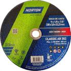 Disco Corte Ferro Norton Classic Ar302 - 9''X1/8''X7/8'' - 3,0Mm