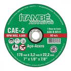 Disco Corte Itambe Ferro 7X7/8 Cae-2T