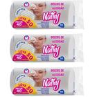 Disco de Algodão Limpeza Facial Dupla Face Nathy 50gr Para Tirar Maquiagem - Naty