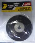 Disco de Borracha para esmerilhadeira / lixadeira - Fertak