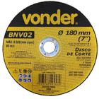 Disco de Corte BNV 02 7" x 1/16" x 7/8" - Vonder