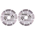 Disco de Corte Diamantado 4.1/8 POL 105 MM para Granito D-44351 com 2 Unidades MAKITA