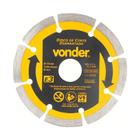 Disco de Corte Diamantado, Segmentado 110mm E3 Furo 22,2mm Vonder