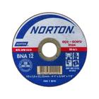 DISCO DE CORTE FINE NORTON BNA12 4.1/2Xx7/8"x1,0 22,2MM 10 PEÇAS