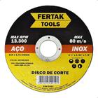 Disco De Corte Fino Inox 4.1/2 X 1,0 Esmerilhadeira - Fertak