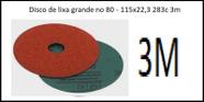 Disco de lixa grande 115x22,3 283c no 80 - 3m