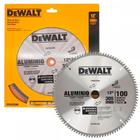 Disco De Serra Meia Esquadria Dewalt Para Aluminio 12" 100 Dentes