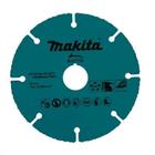 Disco de Tungstênio para Esmerilhadeira 4 1/2"115mm Multimateriais Makita B-59857 Pvc Gesso Plástico