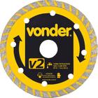 Disco diamantado 110mm turbo furo 20mm v2 - Vonder