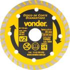 Disco diamantado 110mm v2 furo 20 vonder 1268200000