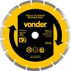 Disco diamantado 230mm segmentado furo 22mm v3 - Vonder