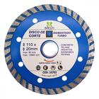 Disco Diamantado Melfi Turbo Seco 110Mm X 20Mm - 10703