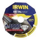 Disco Diamantado Metalmax 4.1/2" 115MM Irwin