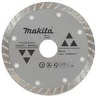 Disco Diamantado para Esmerilhadeira 4 1/2" (115mm) Turbo Makita D-44301 -Corte de Mármore e Granito