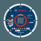 Disco Diamantado para Metal 115mm X-Lock - Bosch