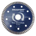 Disco diamantado premium turbo 110x20mm brasfort