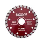 Disco Diamantado Turbo p/ Esmerilhadeira - 110mm - HESSEN Abrasivos