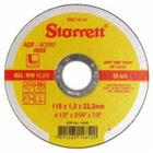 disco fino starret 4.1/2x7/8x1,0 corta metal, aço ,inox etc