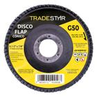 Disco Flap Conico 4.1/2 X 7/8 Fds115-50fc Z50 Grão 50 - Tradestar