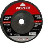 Disco Flap Curv G120 180X22 2Mm Metal Worker