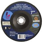 Disco Flap Zircônia 7” Grão 80 Plus Lotus