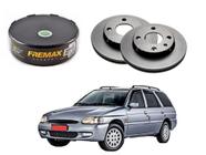 Disco freio dianteiro fremax original ford escort sw 1.6 2000 a 2004