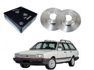 Disco freio dianteiro mds original volkswagen quantum 1.8 2.0 1985 a 1989