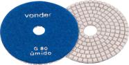 Disco Lixa Diamantado Umido 4" G 80 Vonder