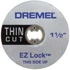 Disco p/ Corte Metal Thin Cut Ez Lock Ref. EZ409 com 5 Unidades DREMEL