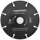 Disco Para Madeira Tungstenio Thompson 110Mm - 1748 - RCD